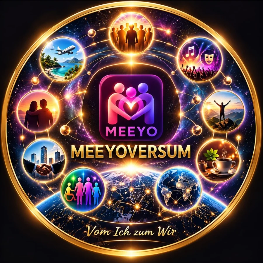 MEEYOVERSUM — Vom Ich zum Wir: Reisen, Konzerte, Natur, Kaffee, Business, Gemeinschaft und Liebe rund um das MEEYO-Logo